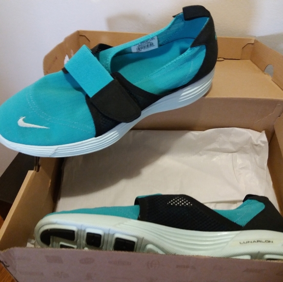 Nike Other - Nike Lunar Rift Racer Men - 10 (Fits Women -12)Color - Turquoise/Black